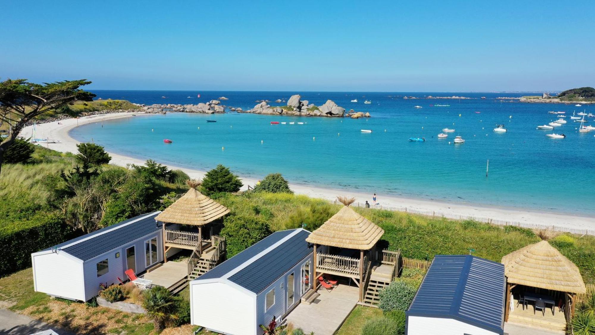 Camping De La Cote Des Legendes Brignogan-Plages Eksteriør billede