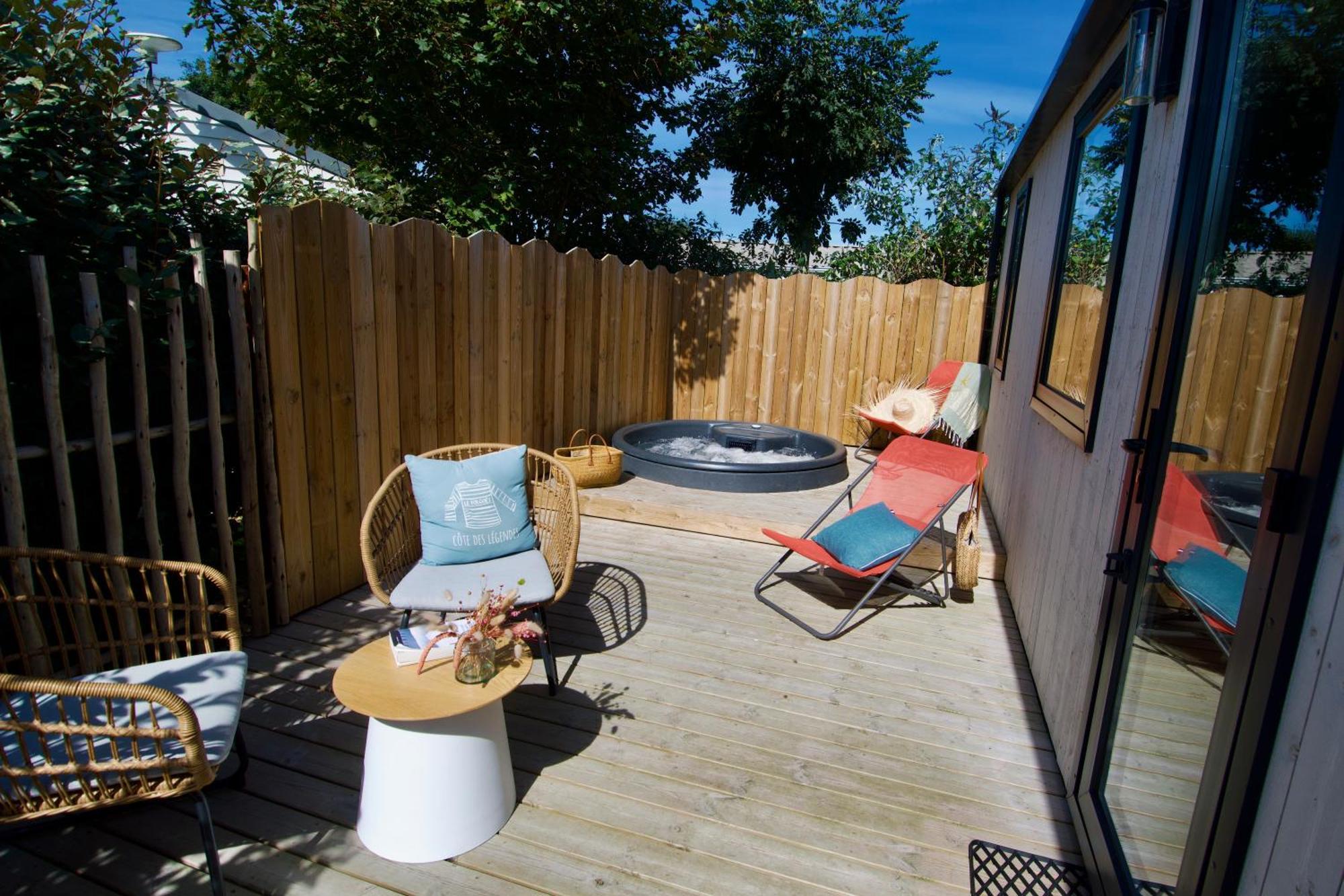 Camping De La Cote Des Legendes Brignogan-Plages Eksteriør billede
